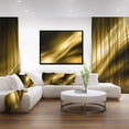 thumbnail image 3 of Designart - Motif Texture Dorée Scintillante - Impression sur Toile Encadrée Abstraite, 3 of 4