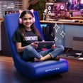 thumbnail image 4 of GTPLAYER Floor Rocker Gaming Chair,Blue, 4 of 8