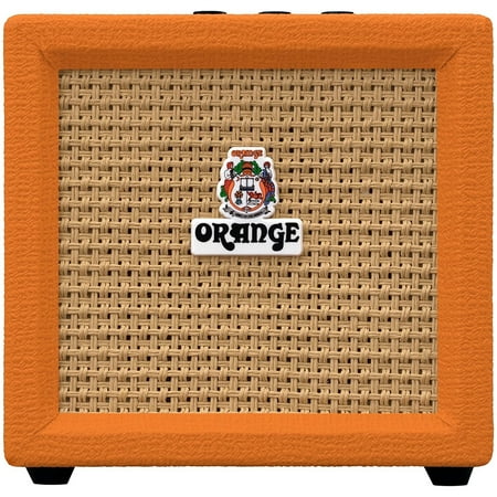 Orange Amplification Crush Mini 3-Watt Battery Powered Guitar Combo Amplifier Orange