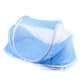 thumbnail image 3 of Cuna Moises Plegable Importacion Mosquitero Azul, 3 of 3
