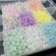 thumbnail image 2 of Cuentas espaciadoras de acrílico de 6mm, 8mm y 10mm, cuentas de forma redonda de sirena, abalorios de para fabricación de joyería DIY, pulseras, accesorios para el cuello, 2 of 4