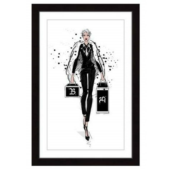 Marmont Hill "Queen Bae" by Loretta So Framed Painting Print