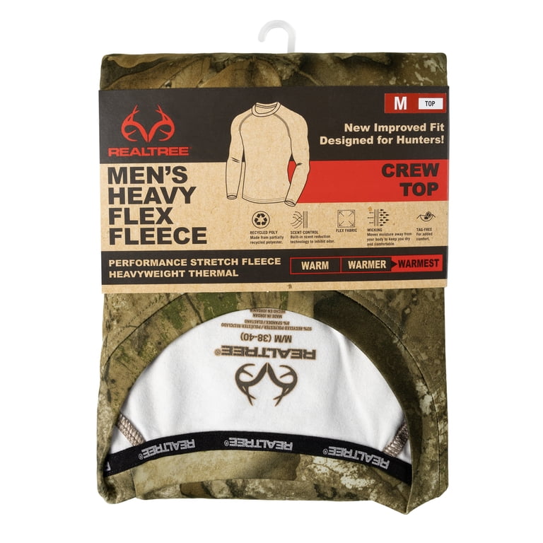 Realtree Men's Heavyweight Fleece Thermal Shirt photo 8