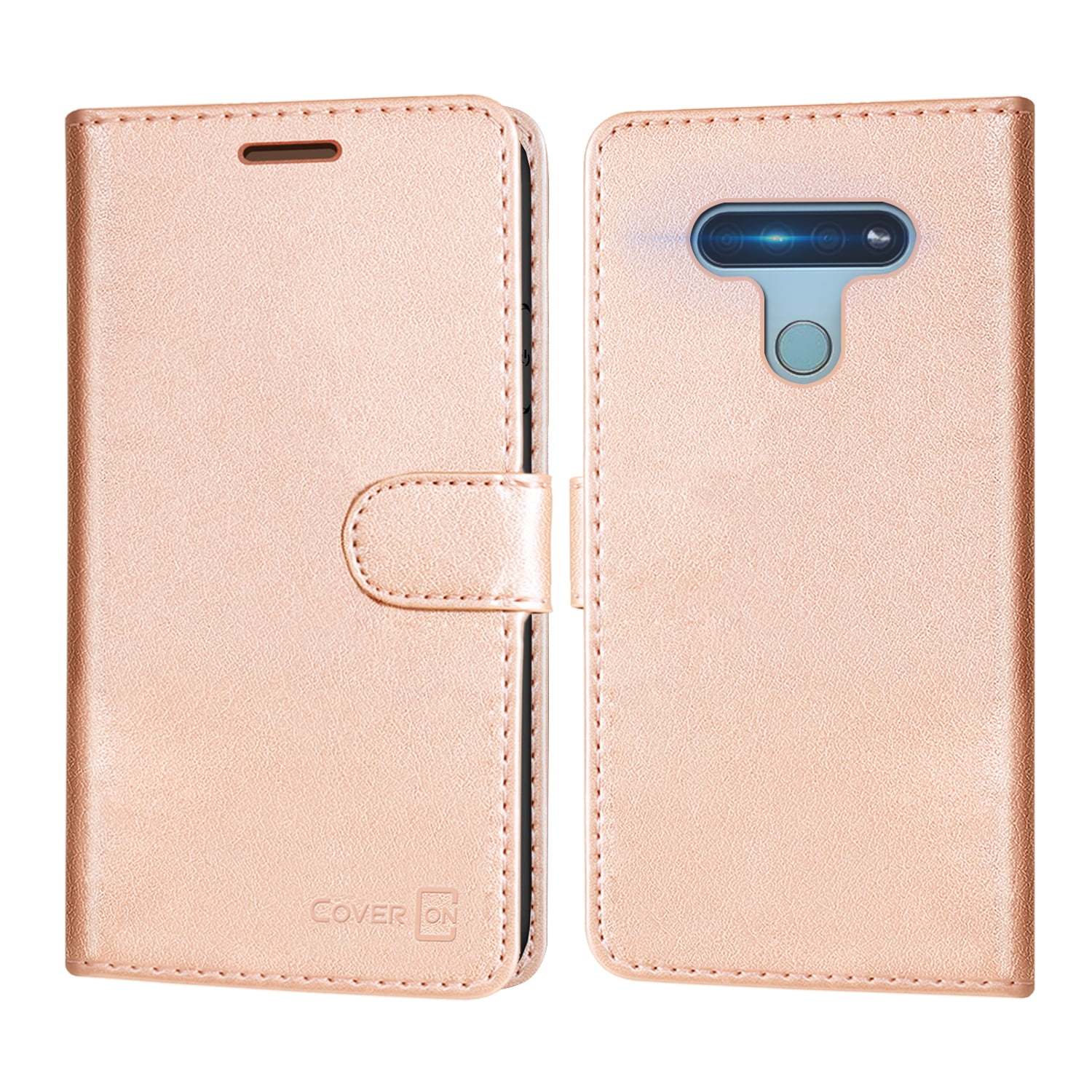 CoverON LG K51 / Reflect Wallet Case RFID Blocking Vegan Leather Card