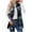 Green, variant on Womens Vests Outerwear Fashionable Women's Casual Plaid Sleeveless Lapel Winter Coat Cardigan
