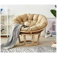 thumbnail image 2 of Cojín grueso y redondo para silla capitoné: cómodo suelo, jardín, sillón de ratán y cojín para silla colgante-100 cm, 2 of 3