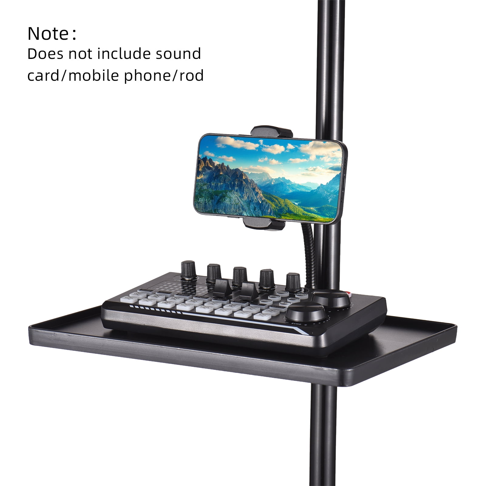 Tray,270 * 205mm Versatile Sound With Clamp-on Sound Mic Sound Mic Stand * 205mm Universal Mic Stand Versatile Sound With Mobile Versatile Live Live Qisuo Eryue Micr Stand Universal