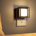 thumbnail image 4 of Lámpara Nocturna Enchufe en La Pared Con Anochecer Al Sensor Brillo Ajustable Nocturno Li () Blanco, 4 of 7