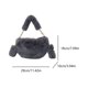 thumbnail image 2 of Bolso Bandolera para Mujer Felpa Con Esponjoso Viajes, 2 of 9