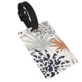 thumbnail image 3 of Daiia Tropical Leaves Durable Luggage Tags with Secure Strap Travel ID Tags Suitcase ID Tags Bag Identification Tags - Easy Identification for Men and Women, 3 of 8