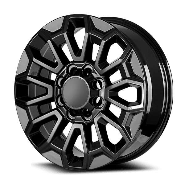 OE Concept 21-23 GMC 2500 HD Gloss Black Machine 9-24 G21-24908180+44BM
