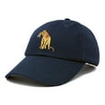 thumbnail image 4 of DALIX Sabertooth Tiger Kids Hat Boys Girls Baseball Cap in Navy Blue, 4 of 5