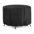 thumbnail image 4 of Patio Furniture Covers Waterproof Outdoor Round Table Cover Anti-fading, 4 of 5