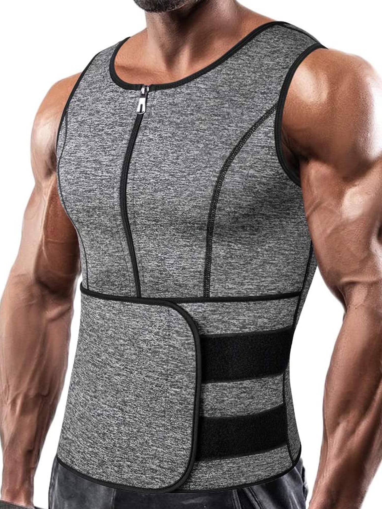 wonderience men waist trainer vest