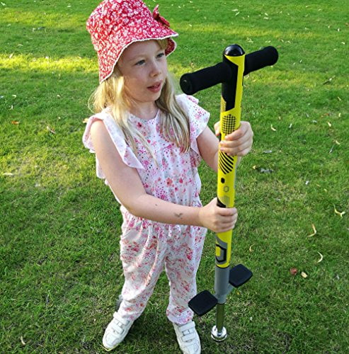 - Pogo Stick For Kids Awesome Fun Quality Pogo Stick For Boys & Girls By ThinkGizmos Yellow For Kids 5,6,7,8,9,10 Years Old & Up To 36kgs Yellow
