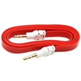 thumbnail image 2 of Cable de audio Estéreo Baoblaze 3.5mm Rojo 1m, 2 of 7