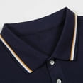 thumbnail image 4 of CaiJunJia George Polo Shirts for Men - Comfortable Fit Collared Shirt Men S - 4XL Fitted Short Sleeve Classic Golf Shirts, 4 of 5