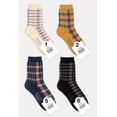 thumbnail image 1 of Women's Crew Vincent Check Socks - 4 Pair Set, 1 of 5