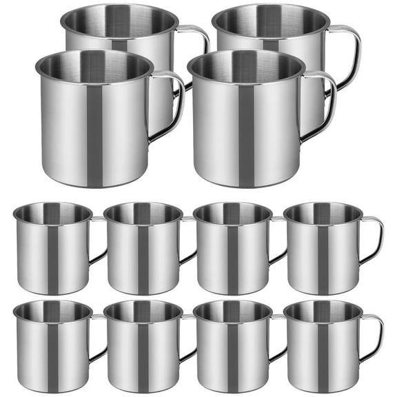 Minkissy 12pcs Portable Tumbler Cups for Kids Kindergarten Water Tea Outdoor Camping Use