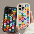 Oil Painting Love Silicone Phone Case for IPhone 11 12 13 14 15 Pro Max