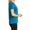 thumbnail image 3 of Mafoose Women's Heather Contender Scoop Neck Tee Blue Wake Heather X-Small, 3 of 5