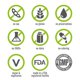 thumbnail image 5 of Suplemento NATURELO, complejo alimenticio integral de zinc vegano, 120 cápsulas, 5 of 8