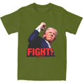 thumbnail image 3 of Impresionante camiseta de lucha contra Trump 2024 para hombres y mujeres, camiseta de algodón, ropa para adultos, 3 of 4