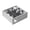 Black, variant on Interactive Hamster Maze, 9 Chamber Wooden Tunnel Hideout for Small Animals, Multi-Chamber Subterranean Habitat for Hamsters Gerbils, Enrichment Exploration Activity, 7.9"x8.3", Blue