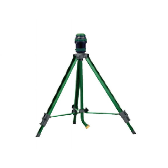 Orbit 15-30 ft H2O-Six Tripod Lawn Sprinkler, Adjustable