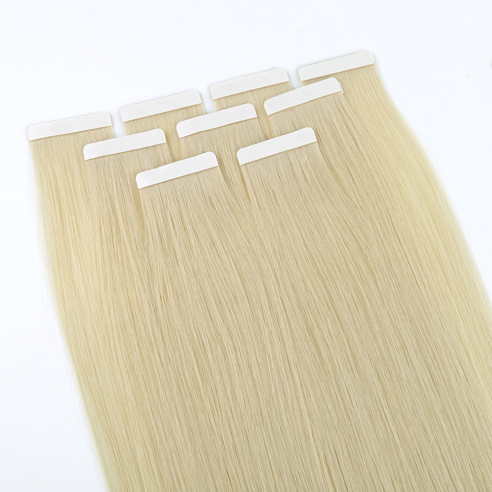 Sassina Tape-In Hair Extensions 100% Human Hair Beach Blonde #613 18 Inch 20pcs 50g
