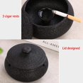 thumbnail image 4 of Retro Ashtray Ceramics Ashtray with Lid Creative Outdoor ashtrays, 4 of 4