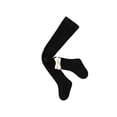 thumbnail image 2 of Collants pour Filles Leggings Couleur Unie Confort Collants 0-8 Ans Noir, 2 of 4