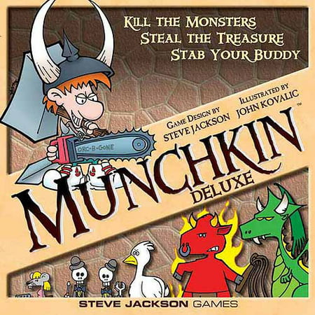 Steve Jackson Games Munchkin Deluxe (Best Munchkin Game 2019)