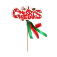 thumbnail image 3 of Cake Topper Paper Cake Picks Dessert Topper Cake Decoration Christmas Baking Ornament for Cake Party, 3 of 6