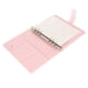 thumbnail image 3 of Carpeta de desafíos con 100 sobres, resistente al agua, tamaño A5, para ahorrar dinero, con sobres para efectivo, color rosa, 3 of 5