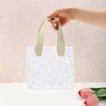 thumbnail image 4 of Unique Bargains 1 Pc Reusable Gift Bag Durable Star Design Handle Gift Bag Beige, Transparent Small, 4 of 5