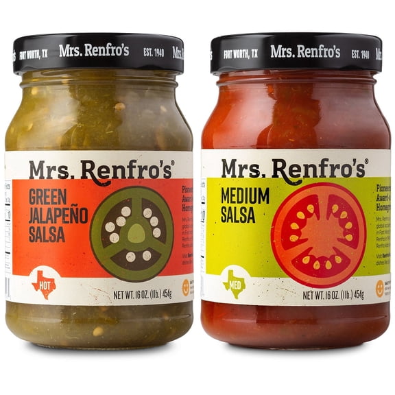 Mrs. Renfro's Holiday Colors 2-Pack Green and Medium Bundle