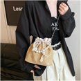 thumbnail image 2 of HLSOHJP Straw Hobo Bags Women Underarm Bucket Shoulder Bag Vintage Summer Beach Bag Travel Crossbody Clutch Purse Tote Handbag, 2 of 7
