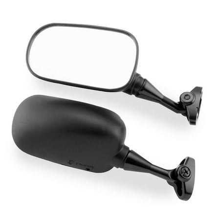BikeMaster Replacement Mirror Black Right Mirror FH-232 RH