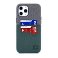 thumbnail image 6 of Dockem Wallet Case for iPhone 12 Pro Max; Built-in Metal Plate, 2 Credit Card Slots, Luxe M2, Green/Grey, 6 of 9
