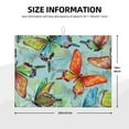 thumbnail image 3 of Easygdp Retro Seamless Flying Butterflies Microfiber Absorbent Dish Drying Pad,Kitchen Drying Mat,Can Be Hung, Strong Water Absorption Capacity,Quick Drying, 3 of 9