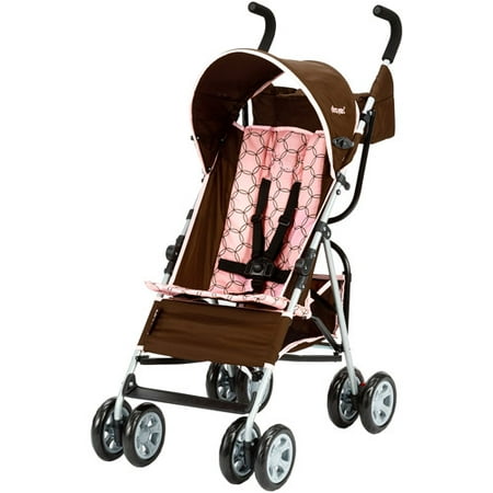 The First Years Jet Stroller, Brown and Pink Spiro