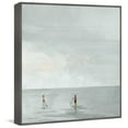 thumbnail image 2 of Parvez Taj "Paddle Boarding Fun" Floater Framed Painting Print on Canvas, 2 of 6