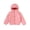Pink, variant on AJZIOJIRO 3-10Y Kids Girls Boys' Zipper down Jacket Lightweight Puffer Jacket Hooded Outerwear Waterproof Casual Coat