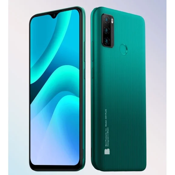 Restored BLU G51 Plus G0511WW 64GB GSM Unlocked Android Smartphone - Gradient Green