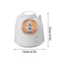 thumbnail image 2 of Christmas Clearance! QLEICOM Humidifiers for Bedroom, 260ml Cute Space Capsule Small Cool Mist Humidifiers, with LED Light, Humidifiers Cool Stuff for Home Office Bedroom Indoor Gifts (White), 2 of 5