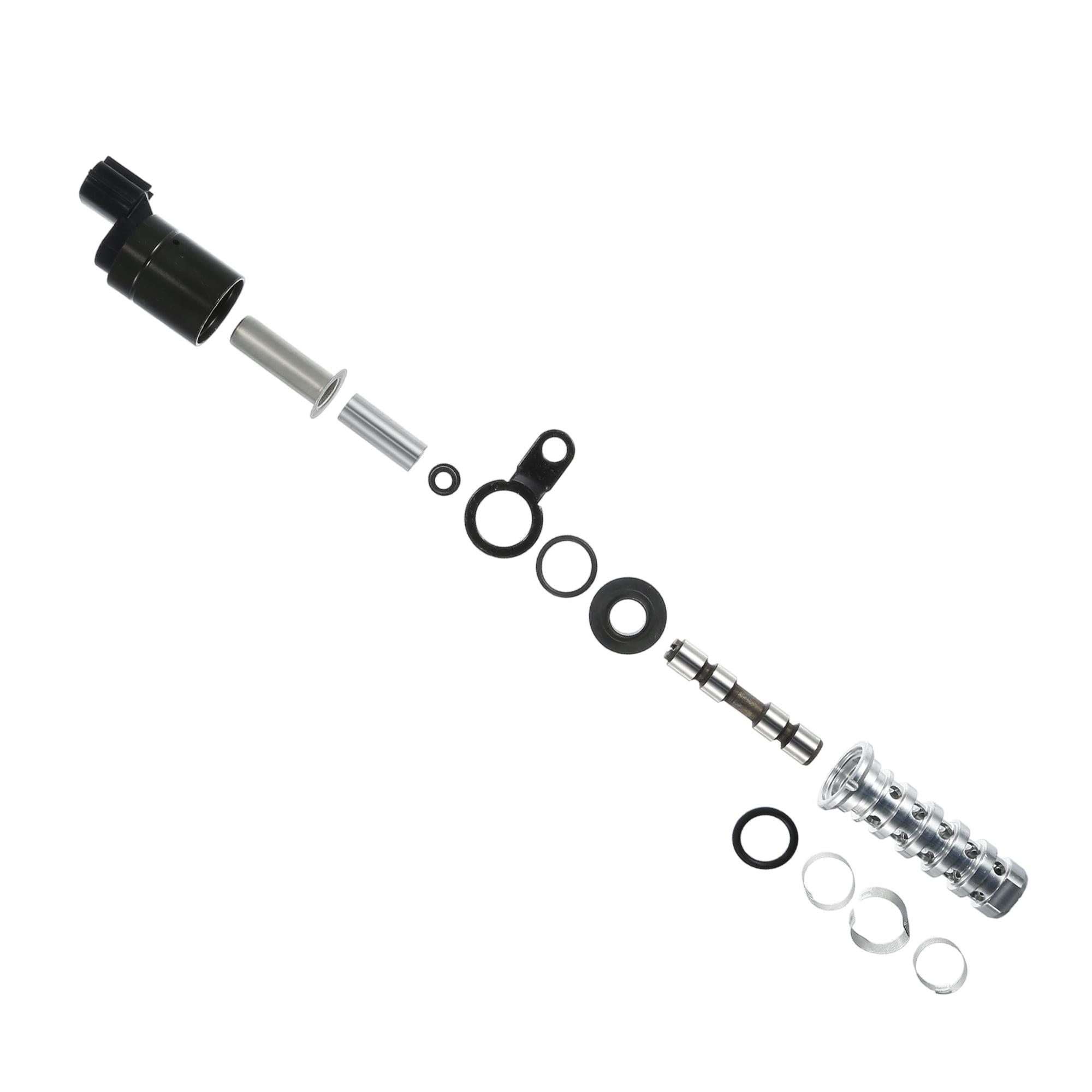 Engine Variable Valve Timing VVT Solenoid No.243752G100 for Hyundai Santa Fe 2010-2011 (Set of 2)