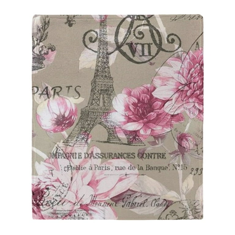 Eiffel tower blanket walmart 2025