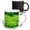 Multicolor, variant on 3drose, Minnesota, Gooseberry Falls Sp, Ostrich Fern Flora - Us24 Rsp0034 - Rob Sheppard, 11oz Two-tone Yellow Mug