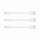 thumbnail image 1 of HAYAN USB C Female to Lightning Male Adapter 3 Pack, Apple MFi Certified, Compatible with iPhone 14, 13, 12, 11, iPad Air, Mini, Pro, USB C to Lightning, 1-Year Warranty, 1 of 1